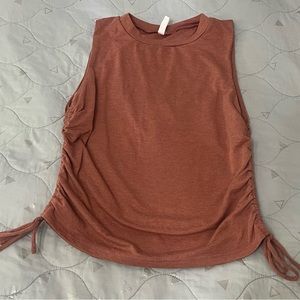 Boutique Ruched Tank!!